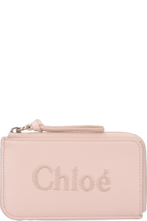 Accessories for Women Chloé Zipped Card Holder