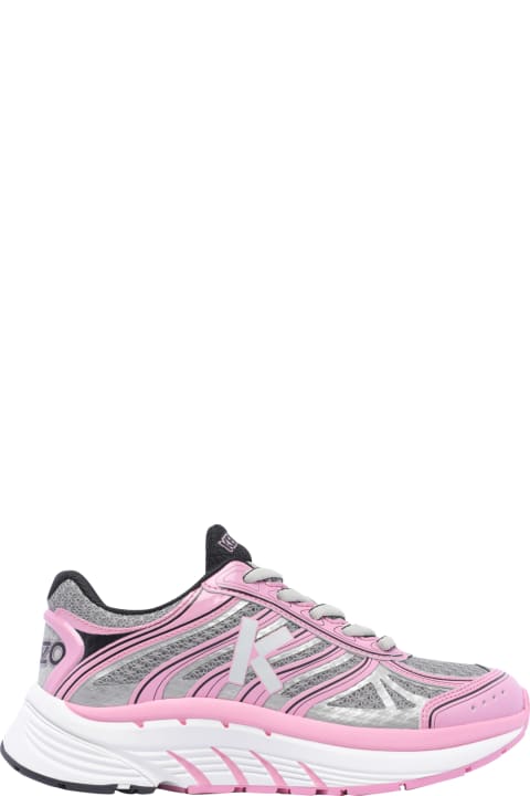 Fashion for Women Kenzo Kenzo Pace Sneakers In Rose-pink Polyester