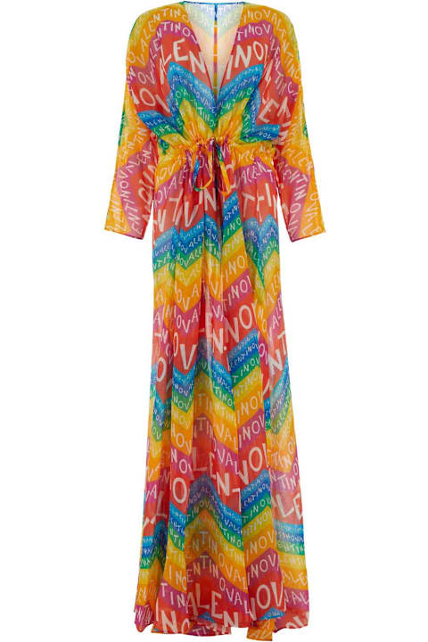 Fashion for Women Valentino Garavani Printed Muslin Valentino Garavani Escape Beach Robe