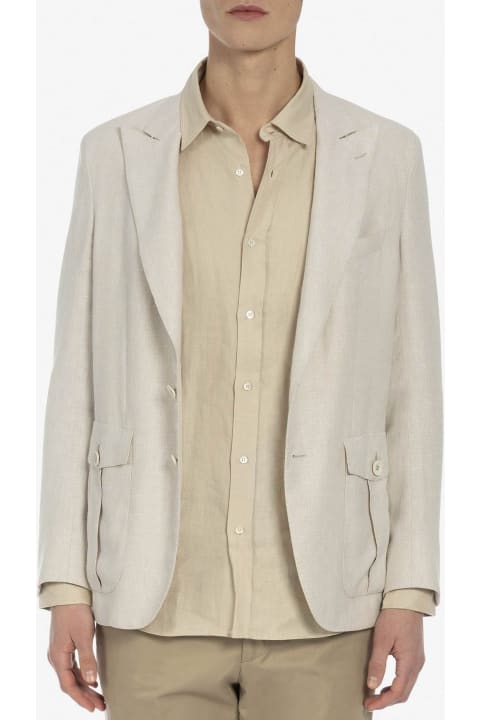 Larusmiani Coats & Jackets for Men Larusmiani 'gobi' Jacket Blazer