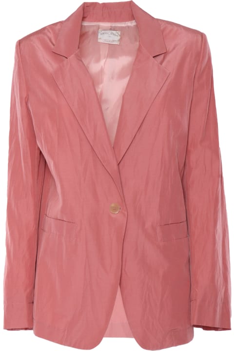 Forte_Forte Coats & Jackets for Women Forte_Forte Pink Single Breasted Blazer