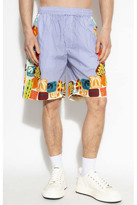 Dsquared2 for Men Dsquared2 Summer Lovers Pinstriped Boxer Shorts