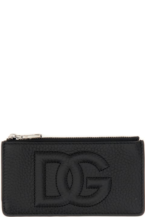 Wallets for Men Dolce & Gabbana Leather Card Holder