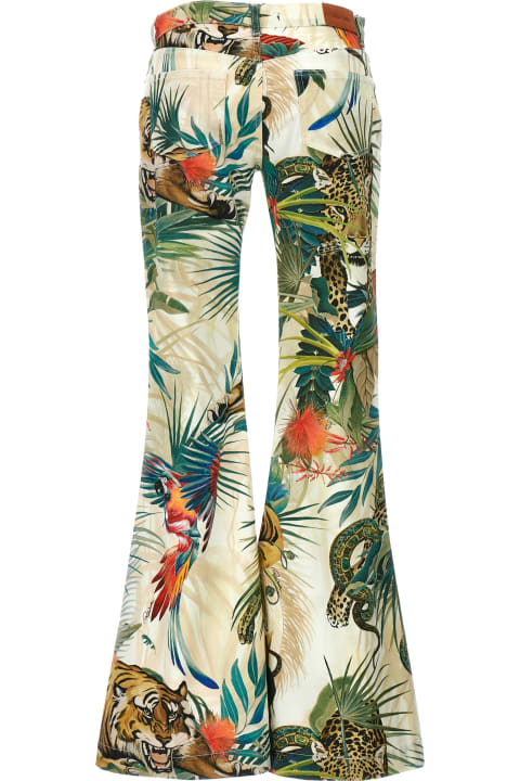 Roberto Cavalli Pants & Shorts for Women Roberto Cavalli 'jungle' Jeans