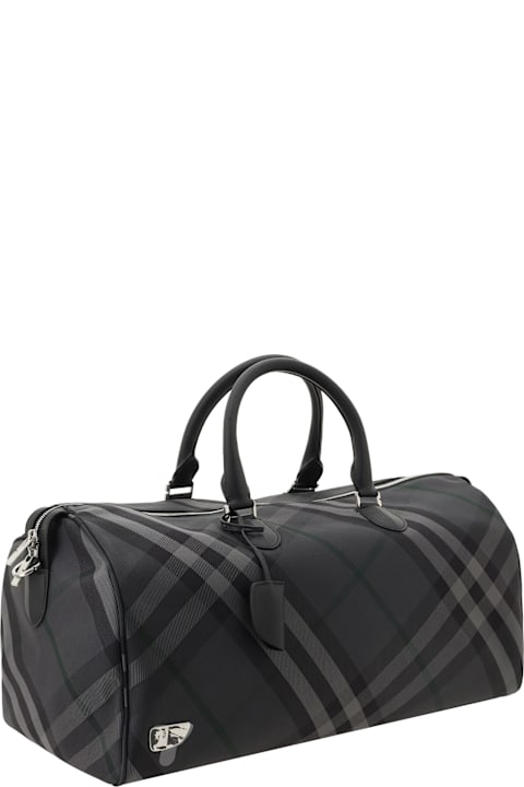 Burberry for Men Burberry Grid Travel Bag