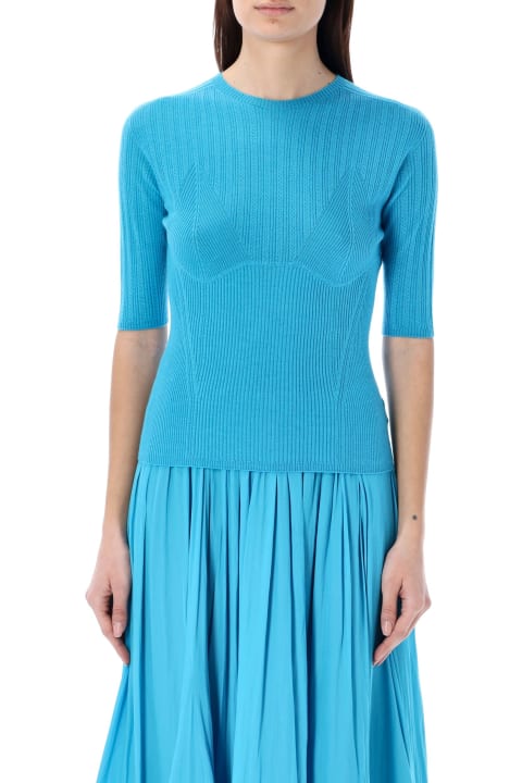 Sweaters for Women Lanvin Knit Short Sleeves Sweater