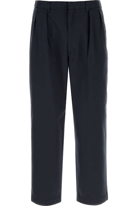 Nanamica for Women Nanamica Navy Blue Cotton Blend Pant