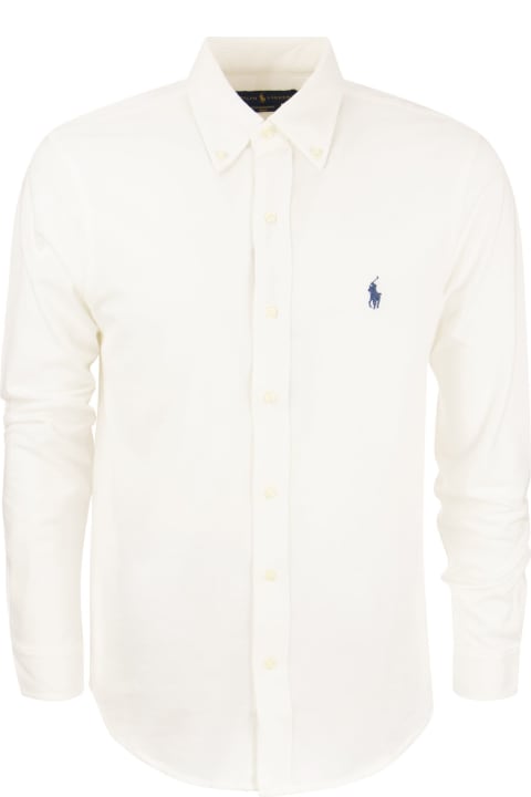 Fashion for Women Polo Ralph Lauren Ultralight Pique Shirt