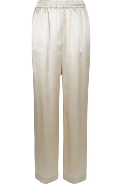 ウィメンズ Eleventyのパンツ＆ショーツ Eleventy High-waisted Linen Trousers