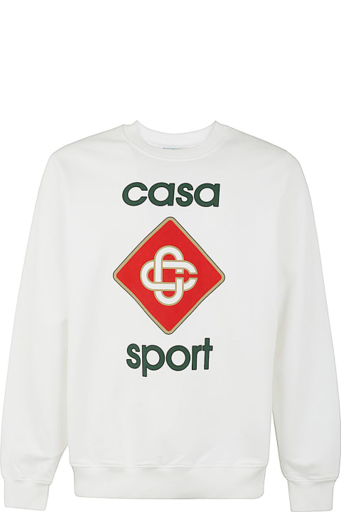 Casablanca for Men Casablanca Casa Sport Icon Screen Printed Sweatshirt