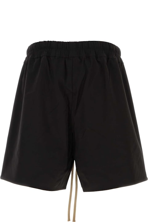 Homeware Fear of God Black Stretch Nylon Blend Bermuda Shorts
