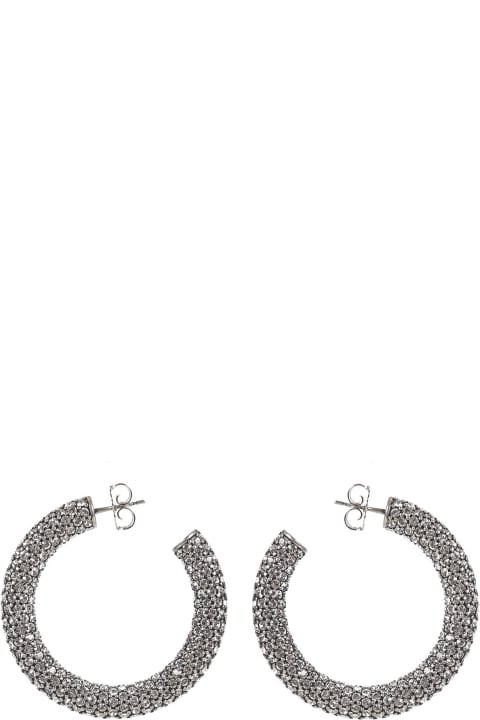 Jewelry for Women Amina Muaddi Cameron Medium Earrings