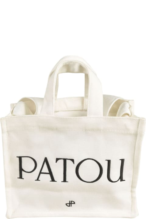 Patou Women Patou Logo Print Tote