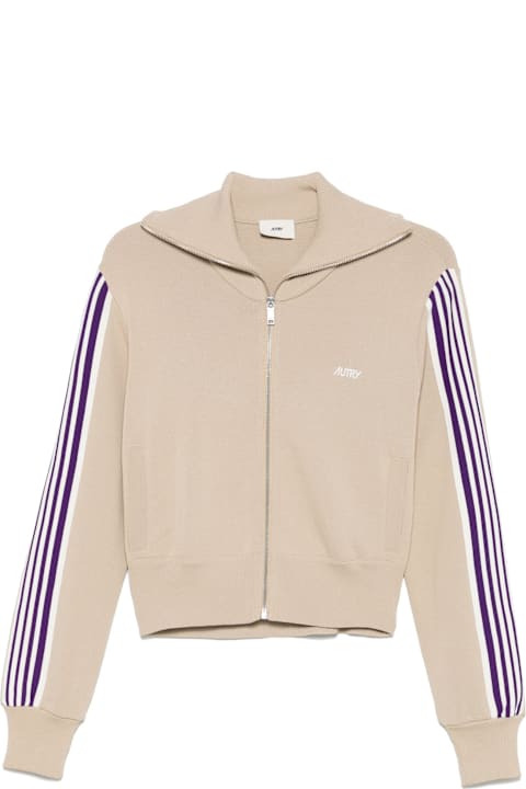 Autry Fleeces & Tracksuits for Women Autry Sand Beige Sweatshirt