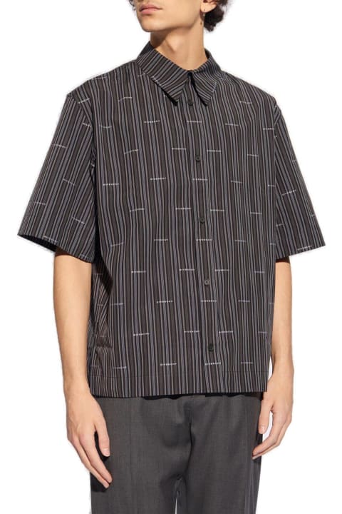 Givenchy for Men Givenchy Striped Short-sleeved Shirt