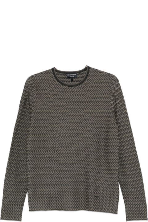 Homeware Emporio Armani Wool Crewneck Sweater
