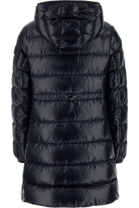 Moncler Navy Blue Nylon Courcelles Down Jacket