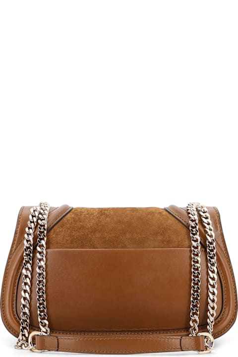 Fashion for Women Gucci Medium Blondie Suede And Leather Shoulder Bag