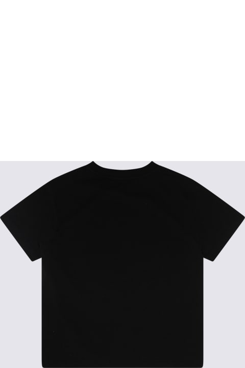 Palm Angels T-Shirts & Polo Shirts for Girls Palm Angels Black Cotton T-shirt