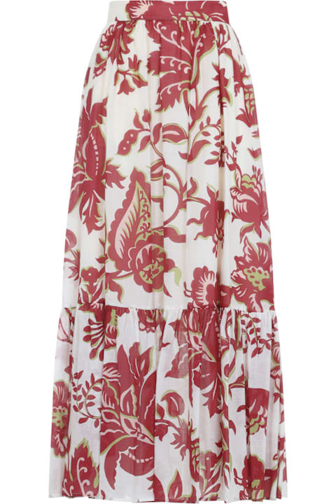 Homeware Etro Flounce Hem Maxi Skirt