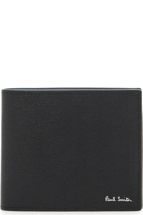 Paul Smith for Men Paul Smith Leather Bi-fold Wallet In