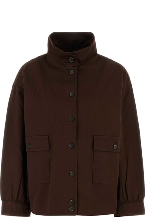 Homeware Prada Brown Gabardine Jacket