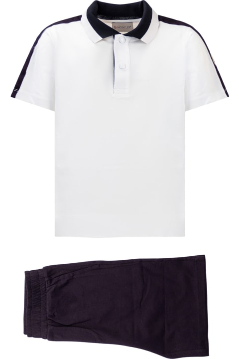 ボーイズ ジャンプスーツ Moncler T-shirt And Shorts Set