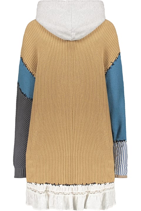Moschino for Kids Moschino Ribbed Oversize Sweater