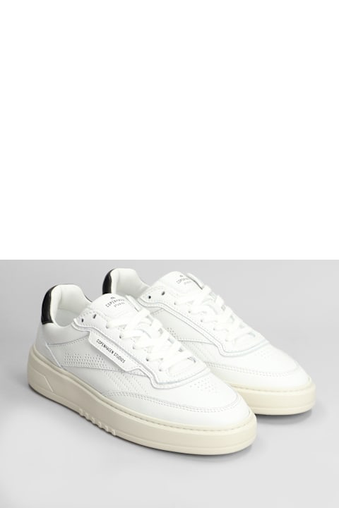 Copenhagen Shoes for Men Copenhagen Cph89m Sneakers In White Leather