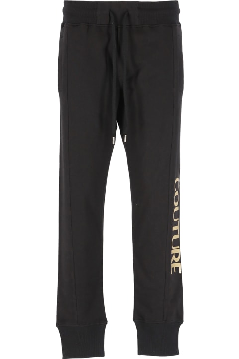 Versace Jeans Couture Fleeces & Tracksuits for Men Versace Jeans Couture Logo Printed Drawstring Track Pants