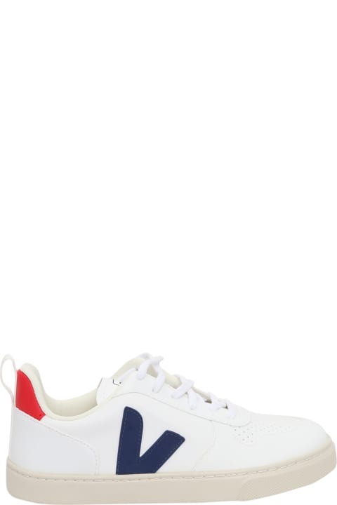 Shoes for Boys Veja Small V-10 Sneakers
