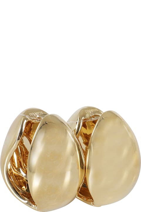 Coperni Jewelry for Women Coperni Xl Logo Creole Earrings