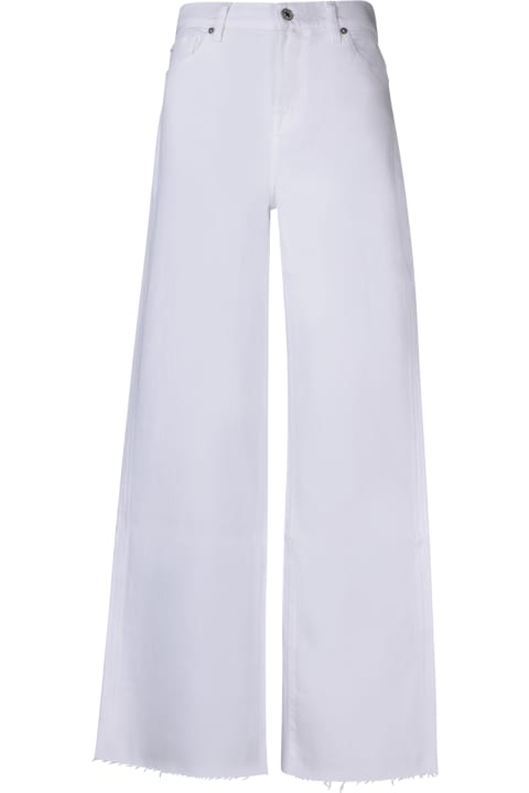 Clothing for Women 7 For All Mankind Scout White Jeans