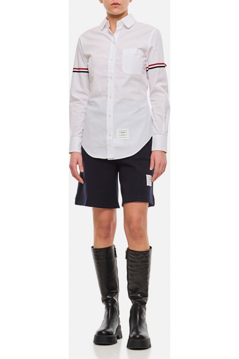 Homeware Thom Browne Classic Round Collar Poplin Shirt