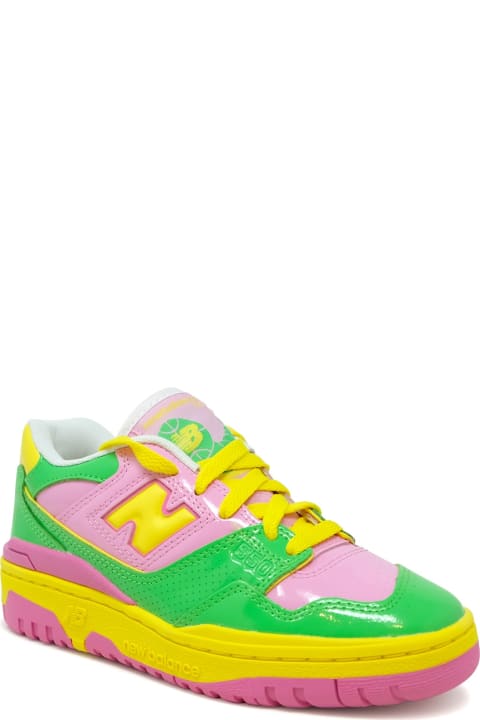Shoes for Women New Balance New Balance Multicolor Leather Sneaker