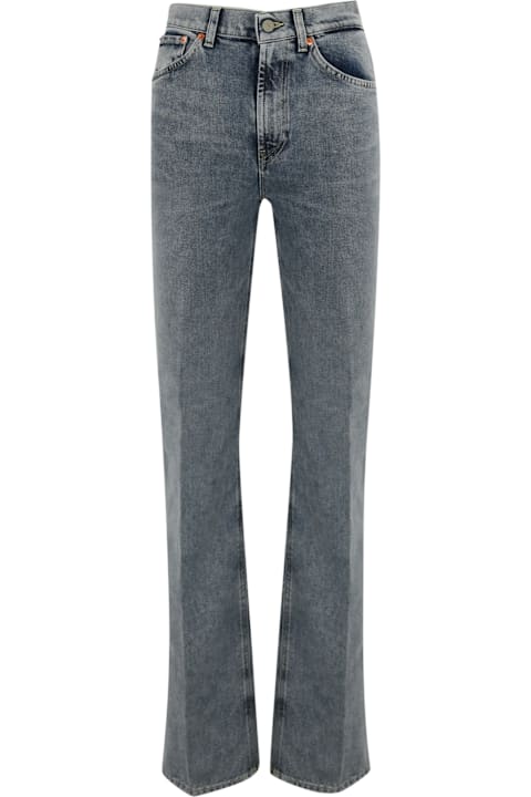 Homeware Dondup Mabel Wide Leg Jeans In Denim
