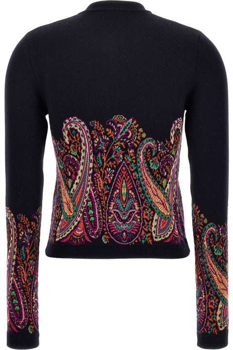 Etro Sweaters for Women Etro Jacquard Cardigan
