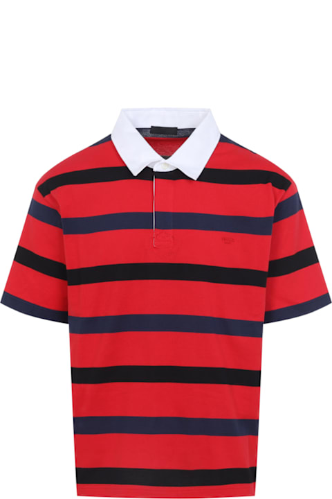 Prada for Kids Prada Short Sleeves Polo