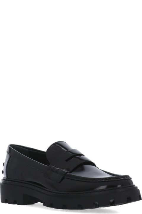 High-Heeled Shoes for Women Tod's Penny Bat Chunky Loafers