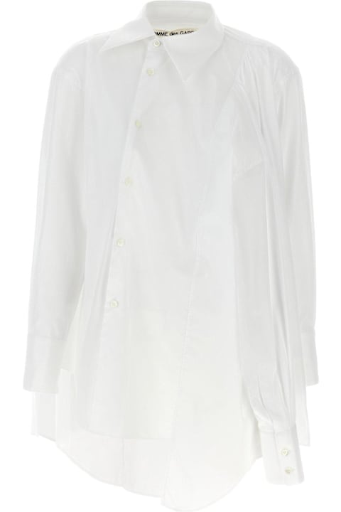 Topwear for Women Comme des Garçons 4 Long Cuffed Sleeve Shirt