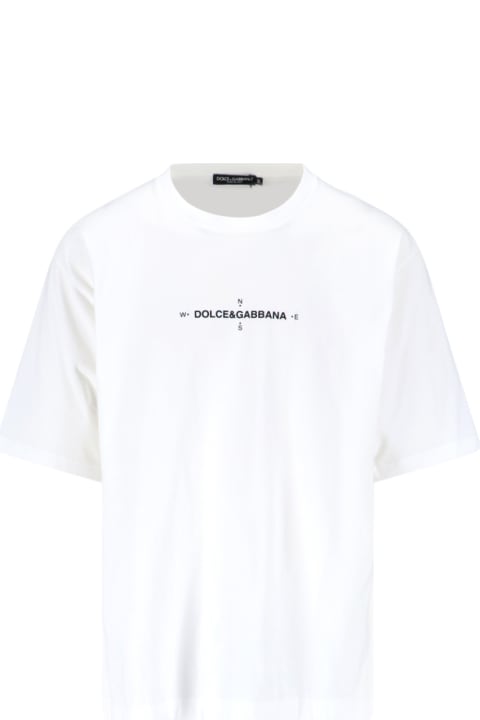 Dolce & Gabbana for Men Dolce & Gabbana 'marina' Print T-shirt