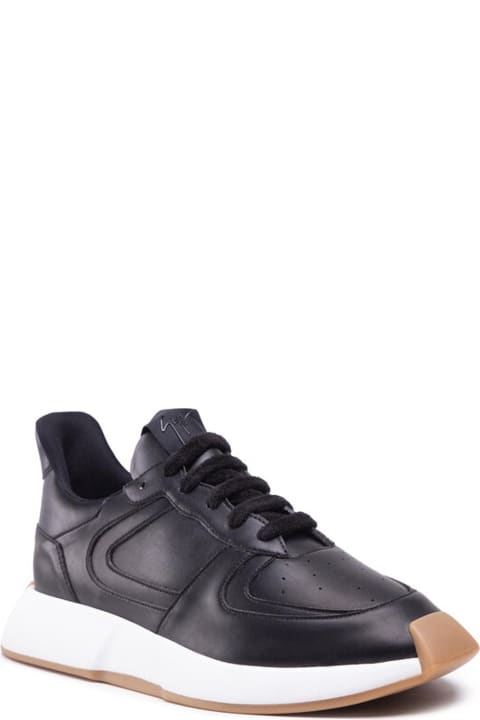 Giuseppe Zanotti for Kids Giuseppe Zanotti Leather Sneakers