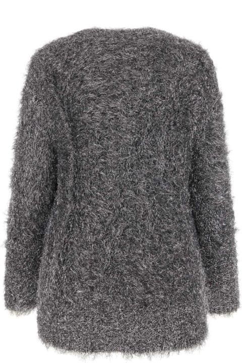 Isabel Marant Sweaters for Women Isabel Marant Silver Nylon Blend Wayne Sweater