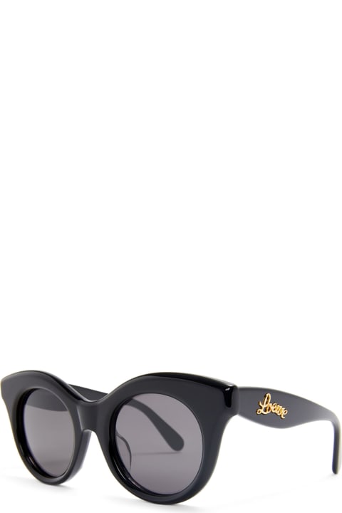 メンズ新着アイテム Loewe Lw40126i - Shiny Black Sunglasses