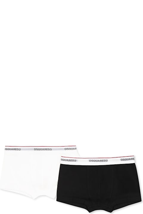 Dsquared2 Underwear for Boys Dsquared2 Multicolor Boxers Set For Boy