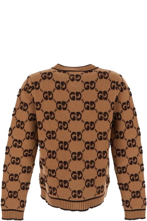 Gucci Sweaters for Women Gucci Logo Knit