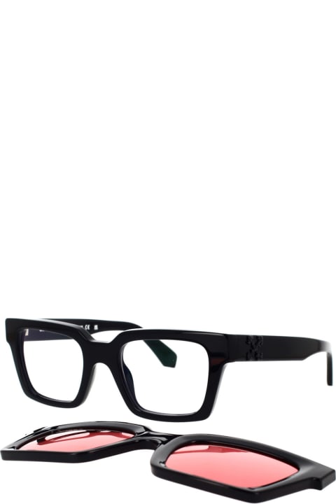 Eyewear for Men Off-White Off White Oeri106 Clip On 11025 1025 Black Glasses