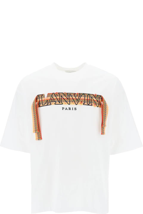Lanvin Topwear for Men Lanvin T-shirt With Logo