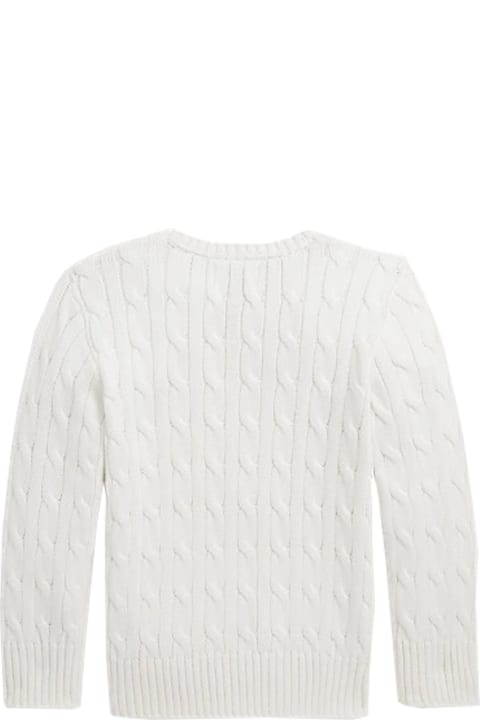 Ralph Lauren Sweaters & Sweatshirts for Girls Ralph Lauren Cotton Cable Sweater