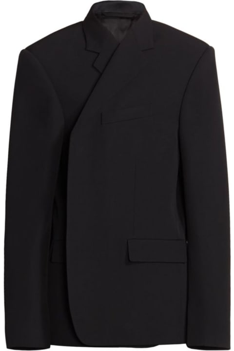Balenciaga Coats & Jackets for Men Balenciaga Vetta Wool Blazer